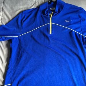 Half zip running sweater